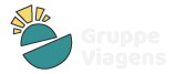 Logo colorido do Gruppe Viagens